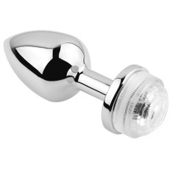 Generique Plug Bijou lumineux LIGHT LED L 8 x 4cm